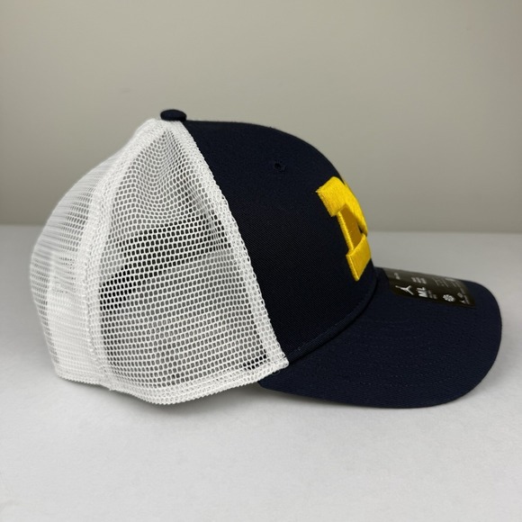 Nike Jordan NWT Michigan Wolverines Rise Hat Cap Adult M/L Mesh Adjustable - Picture 4 of 9